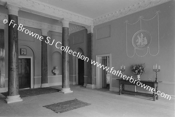 ITALIAN LEGATION  LUCAN HOUSE  ENTRANCE HALL